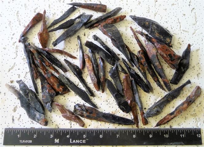Knapping Materials Obsidian Needles For Regular